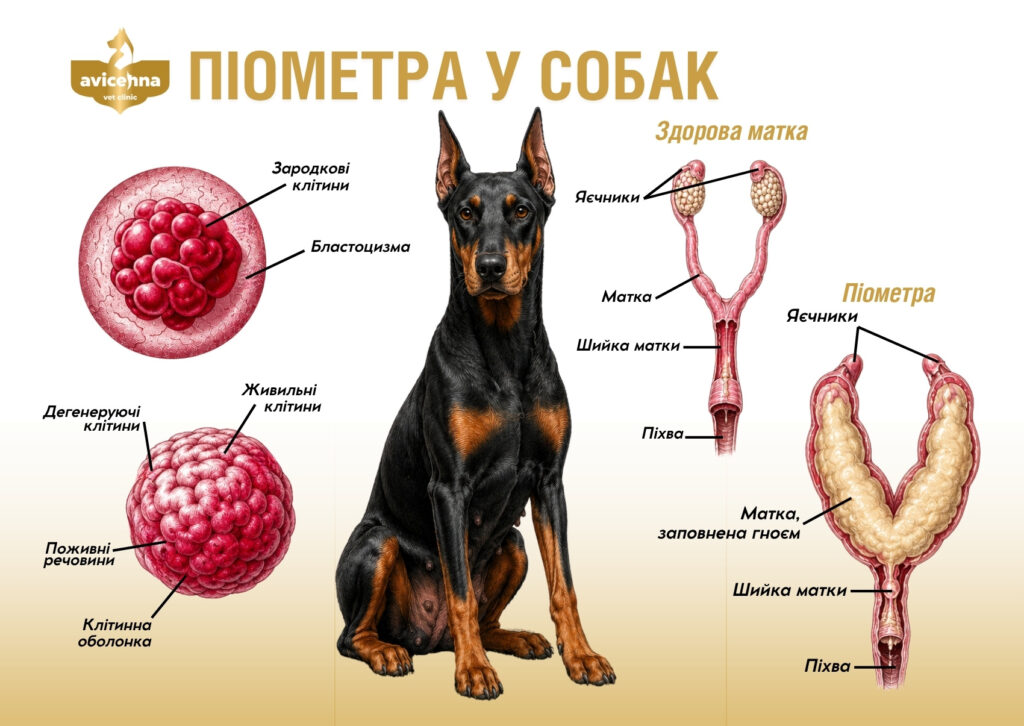 Стерилізація собаки при піометрі: чи є інші варіанти?