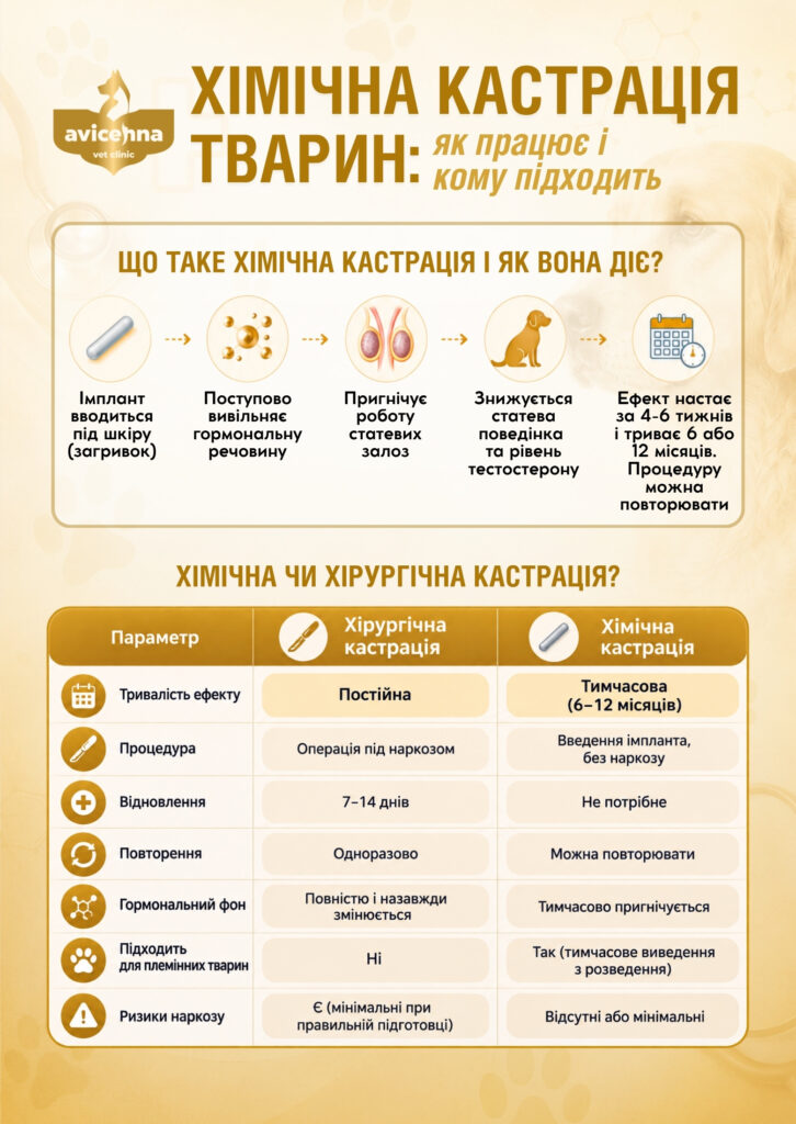 Хімічна кастрація тварин (Львів)